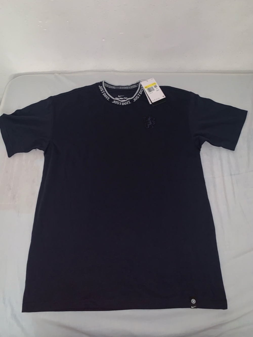 Nike Adult Chelsea FC 2024 Third Crest Blue T-Shirt Size: Small